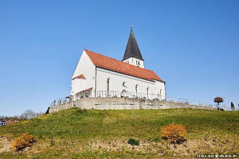 Gemeinde Geratskirchen Landkreis Rottal-Inn Geratskirchen Kirche (Dirschl Johann) Deutschland PAN